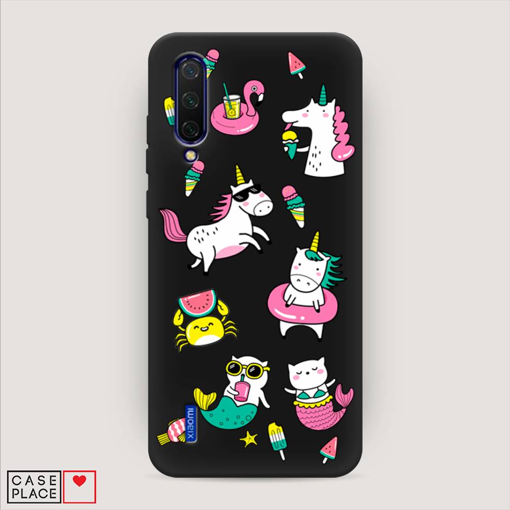 

Чехол Awog на Xiaomi Mi 9 Lite/Mi A3 Lite/Mi CC9 "На отдыхе", Разноцветный, 36752-1