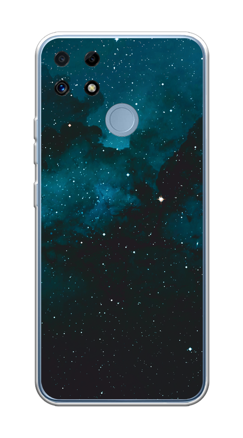 

Чехол на Realme C25/C25s "Синий космос", 256950-2