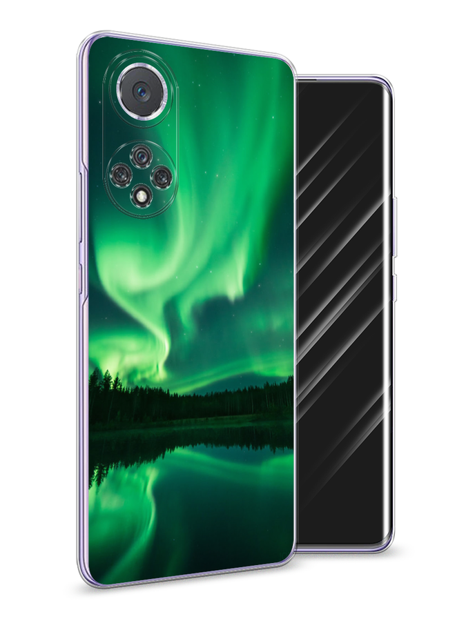 

Чехол Awog на Huawei Nova 9 "Ночные пейзажи 7", Зеленый;черный, 6106150-4