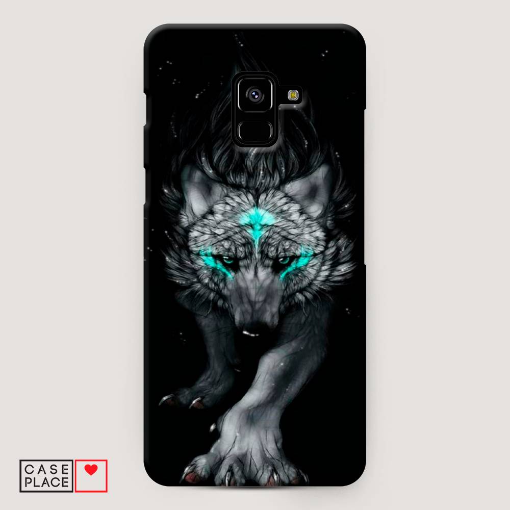 

Чехол Awog "Волшебный волк" для Samsung Galaxy A8 +
