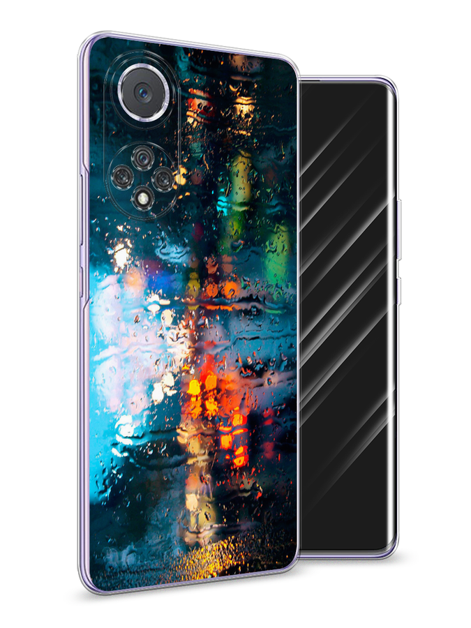 

Чехол Awog на Huawei Nova 9 "Абстракция 28", Голубой, 6106150-3