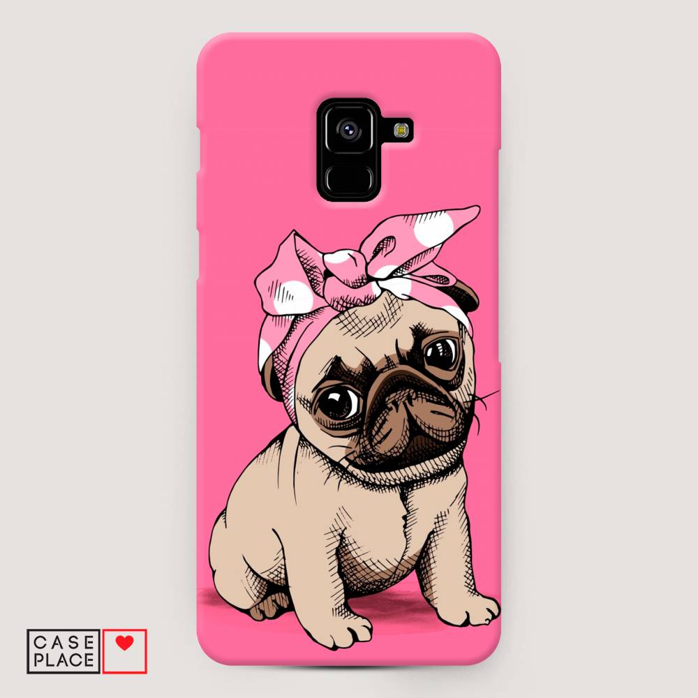 

Чехол Awog "Dog Pin-Up" для Samsung Galaxy A8 +