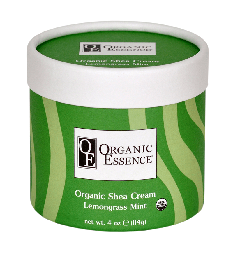 

Органический крем ши (Карите) "Лемонграсс и мята" Organic Essence 118 мл