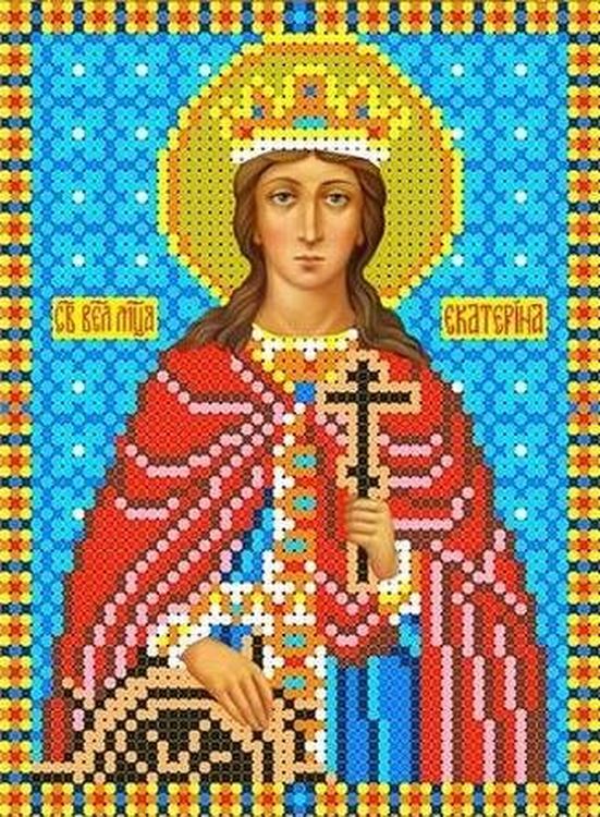 

Рисунок на ткани «Святая Екатерина»