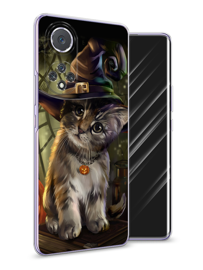 

Чехол Awog на Huawei Nova 9 "Кот на Хэллоуин", Зеленый;серый, 6106150-2