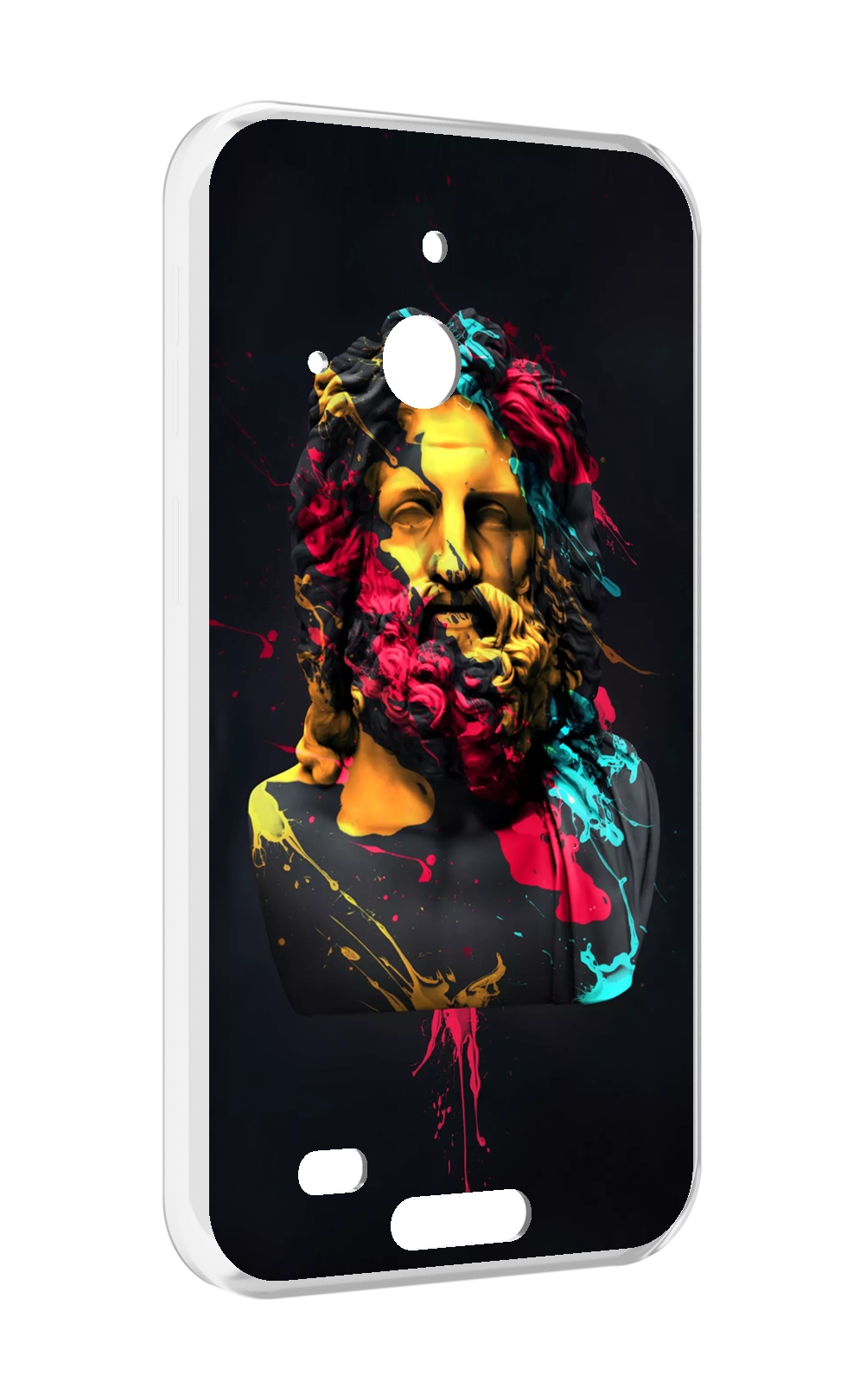 

Чехол MyPads арт-статуя-краски для Oukitel WP20 / WP20 Pro, Прозрачный, Tocco