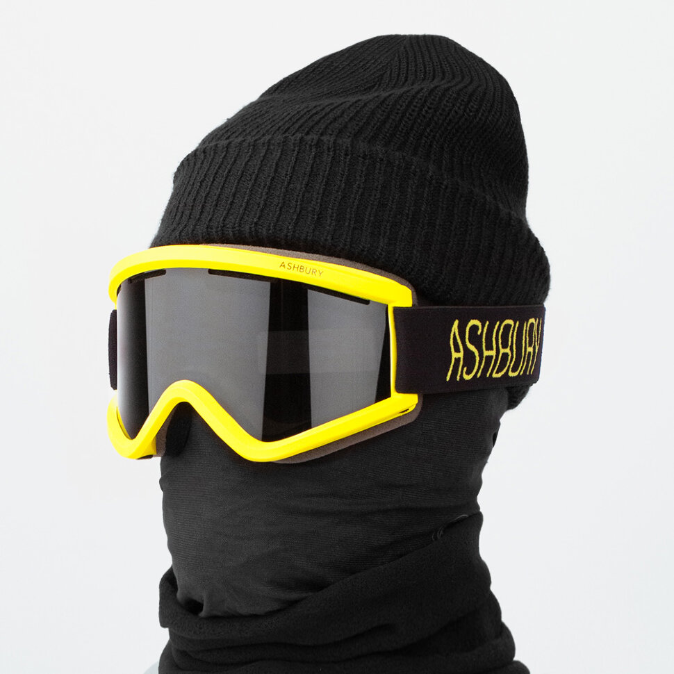 

Горнолыжная маска ASHBURY Blackbird Acid (Dark Smoke Lens/Yellow Spare) 2022