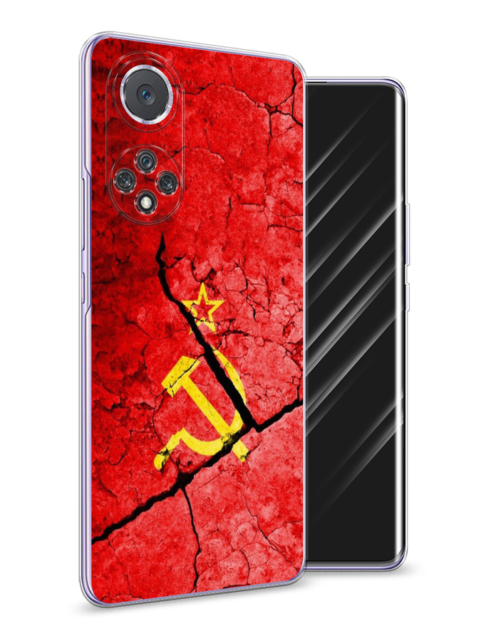 

Чехол Awog на Huawei Nova 9 "СССР", Красный;черный;желтый, 6106150-5