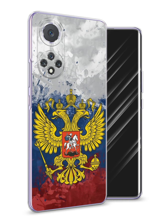 

Чехол Awog на Huawei Nova 9 "РФ", Белый;синий;красный, 6106150-5