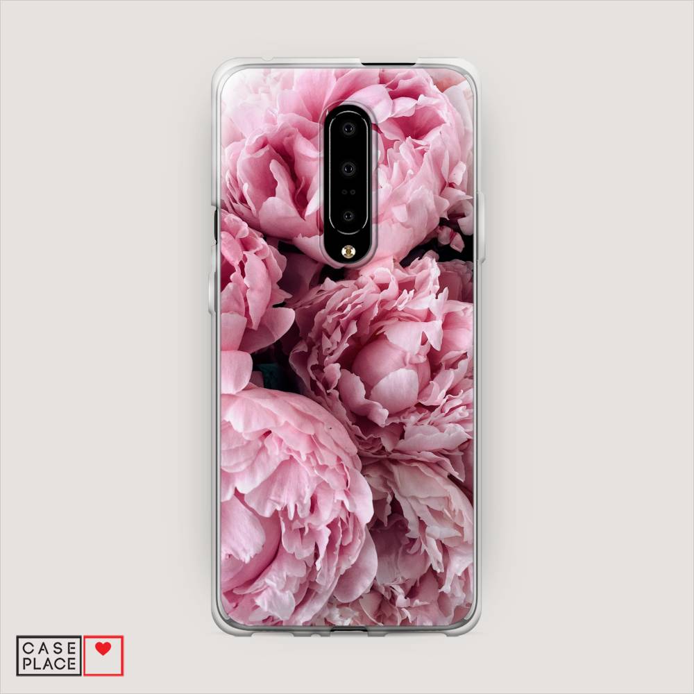 

Чехол Awog на OnePlus 7 Pro / ВанПлас 7 Pro "Нежные пионы", Розовый;черный;белый, 150850-8
