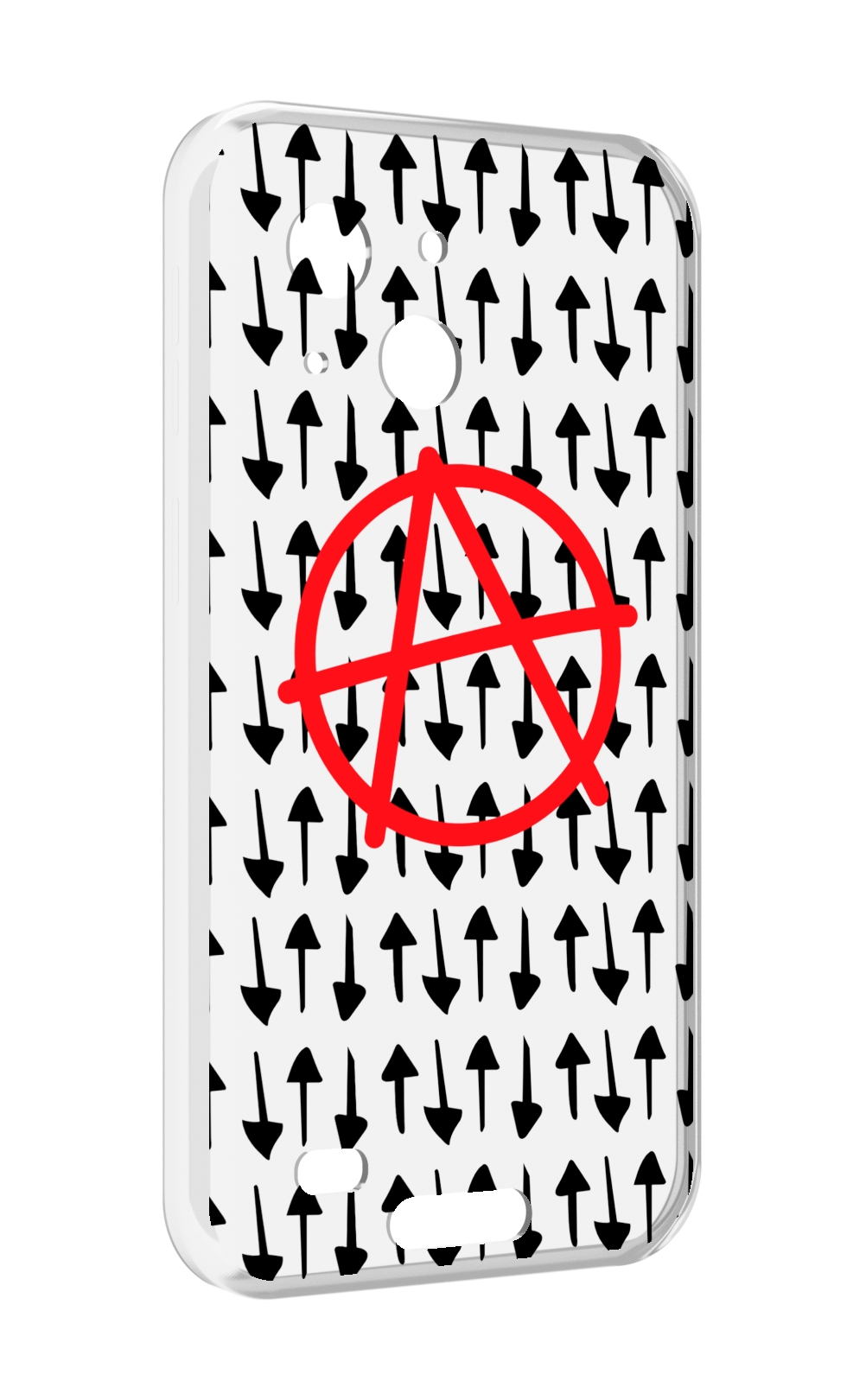 

Чехол MyPads анархия-панк для Oukitel WP20 / WP20 Pro, Прозрачный, Tocco