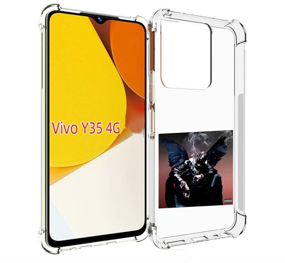 

Чехол MyPads Travis Scott - Birds In The Trap Sing McKnight для Vivo Y35 4G 2022, Прозрачный, Tocco