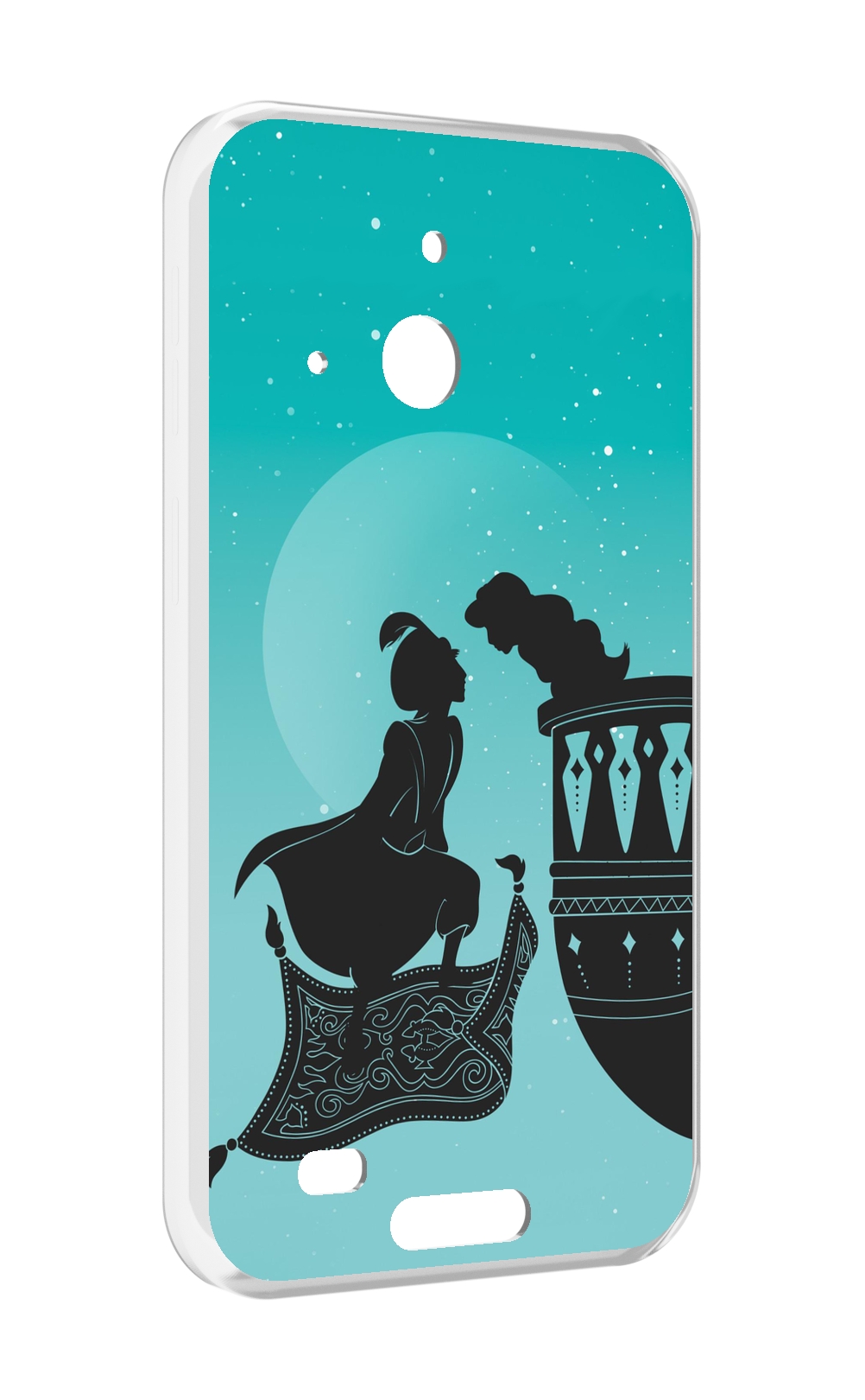 

Чехол MyPads алладин тень для Oukitel WP20 / WP20 Pro, Прозрачный, Tocco