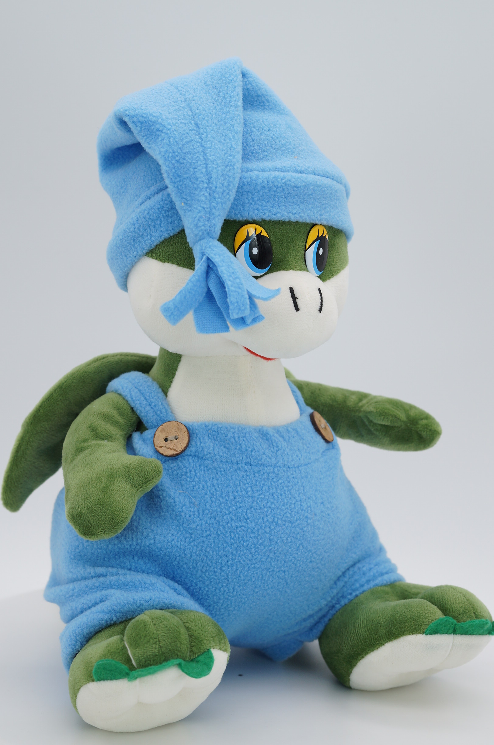 Мягкая игрушка Unaky Soft Toy дракон Айн 30 см 042127S-56-63 зеленый 2380₽