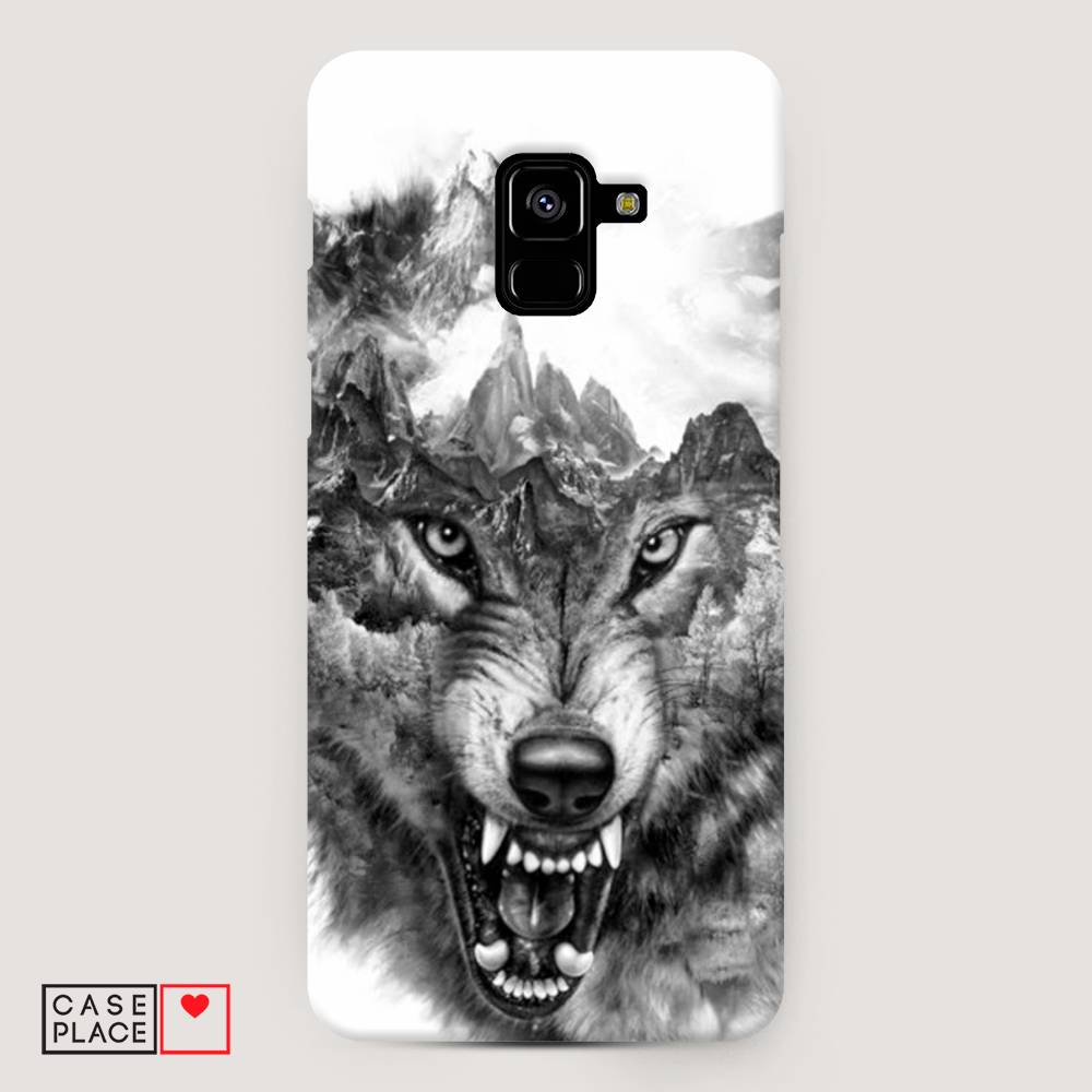 

Чехол Awog "Волк в горах" для Samsung Galaxy A8 +