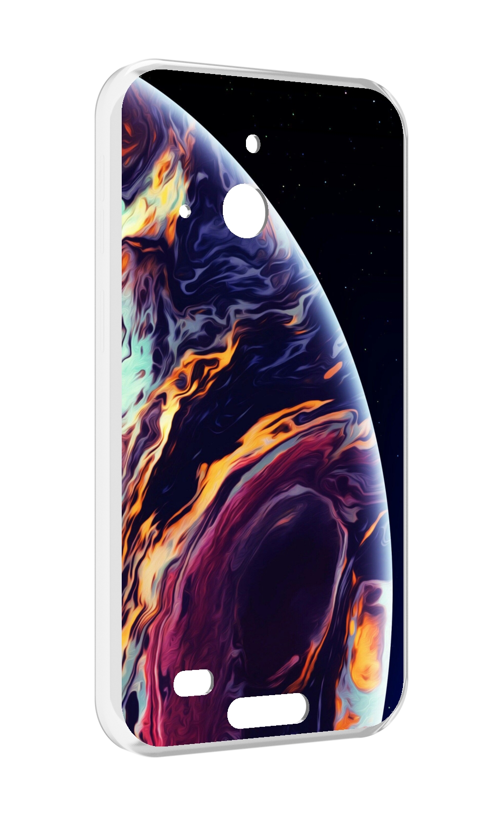 

Чехол MyPads акварельная планета для Oukitel WP20 / WP20 Pro, Прозрачный, Tocco