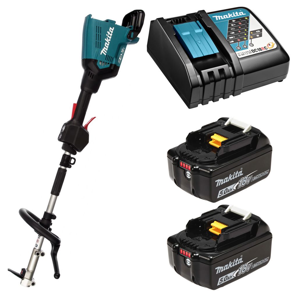 

Комбимотор аккумуляторный Makita DUX60RTE 36В - 600Вт Li-Ion 2х5Ач, з/у, Зеленый, DUX60RTE