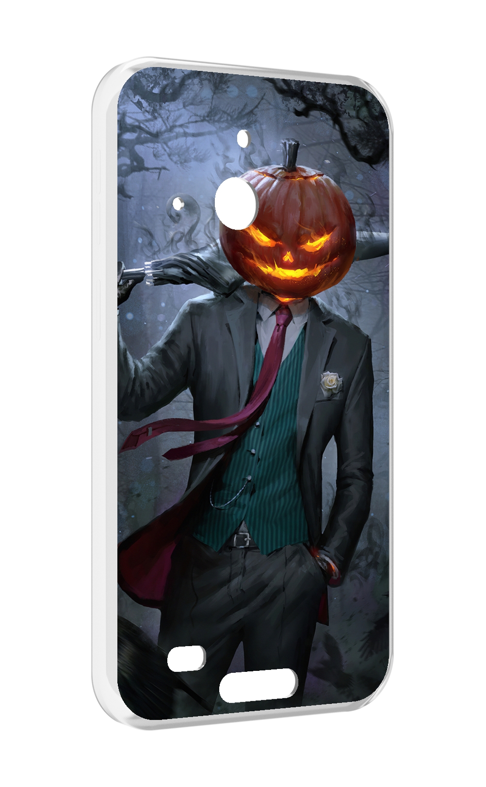 

Чехол MyPads Тыква-убийца для Oukitel WP20 / WP20 Pro, Прозрачный, Tocco