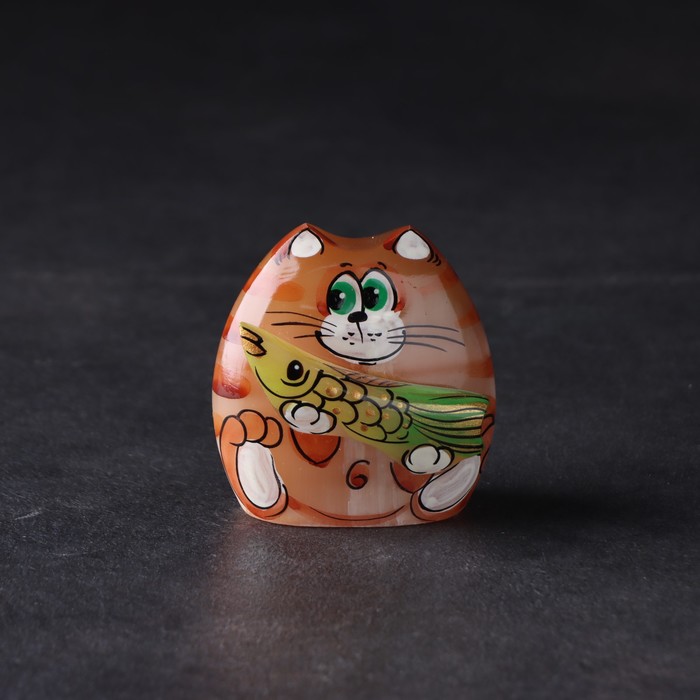 

Сувенир Кот Вискас, 5 см, селенит