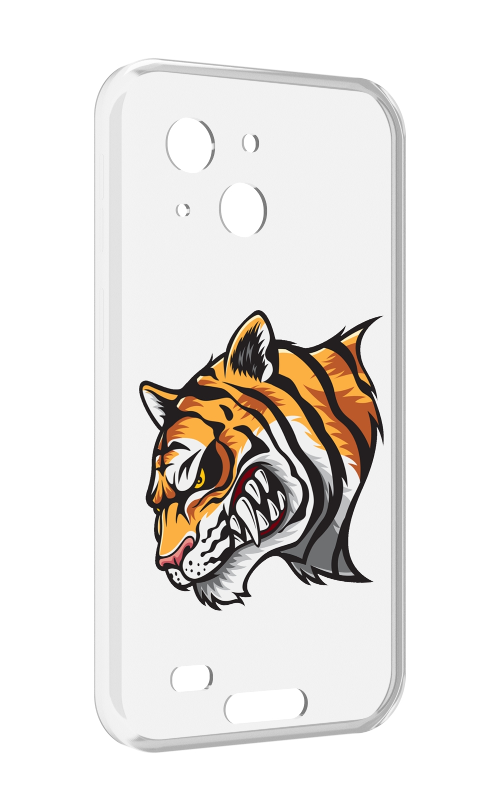 

Чехол MyPads Тигр для Oukitel WP20 / WP20 Pro, Прозрачный, Tocco