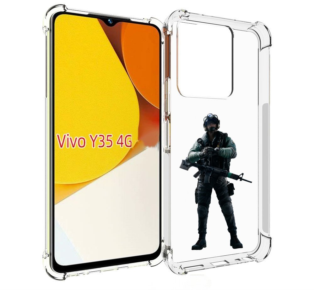 

Чехол MyPads Tom-Clancy's-Rainbow-Six-2 для Vivo Y35 4G 2022 / Vivo Y22, Прозрачный, Tocco