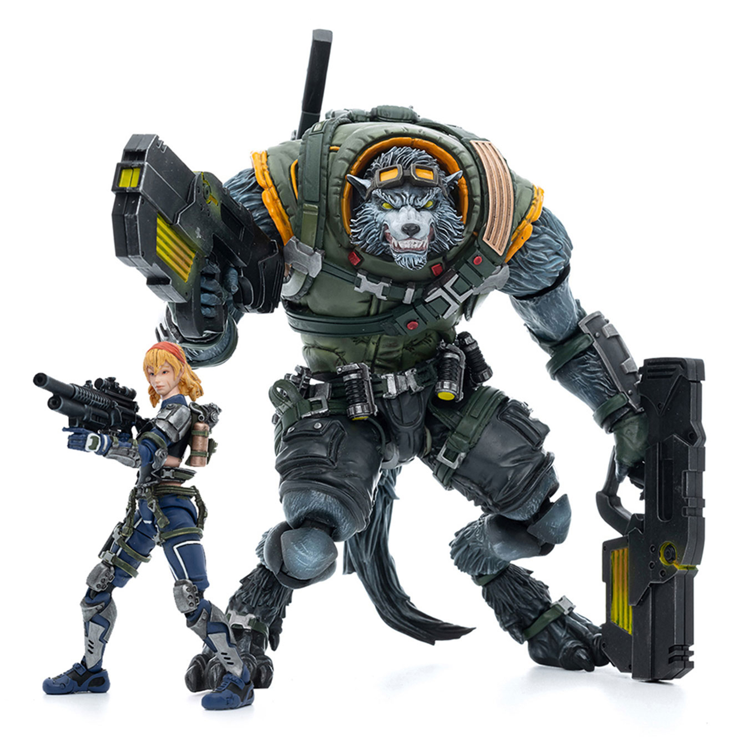 Фигурка JOYTOY Warhammer 40K Ariadna Equipe Mirage 5 1:18