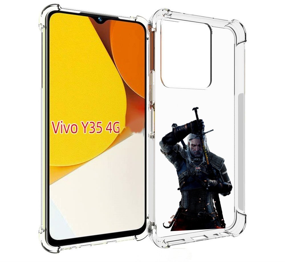 

Чехол MyPads The-Witcher-3-Ведьмак для Vivo Y35 4G 2022 / Vivo Y22, Прозрачный, Tocco