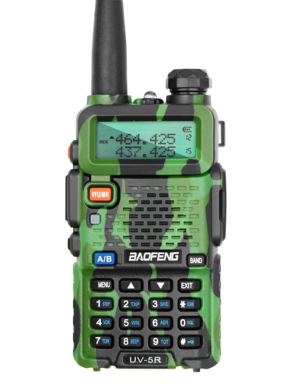 

Портативная радиостанция Baofeng UV-5R камуфляж, 1 шт., Зеленый, UV-5R