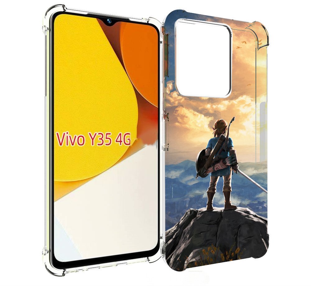 

Чехол MyPads The Legend of Zelda для Vivo Y35 4G 2022 / Vivo Y22, Прозрачный, Tocco