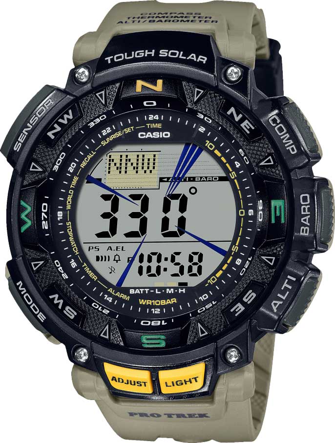 фото Наручные часы мужские casio prg-240-5er