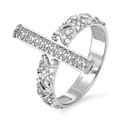 

Кольцо из белого золота с бриллиантом р. 17 Kabarovsky 11-11092-1000, 11-11092-1000