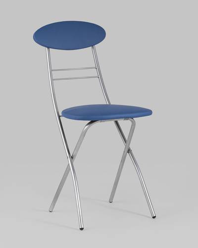 фото Стул складной м8-01 компакт синий stool group