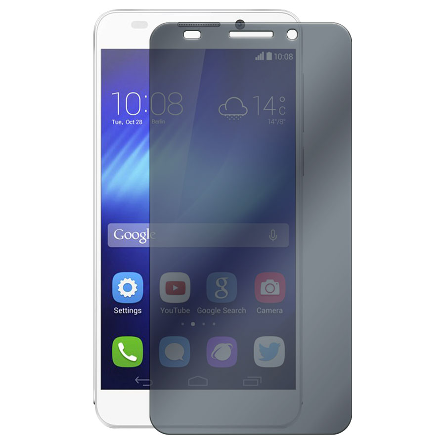 

Стекло защитное гибридное Антишпион Krutoff для Honor 6