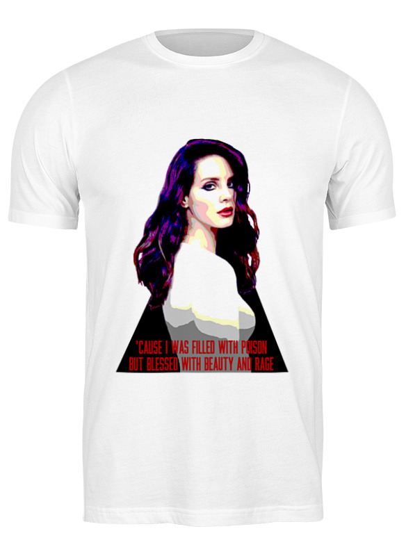 

Футболка мужская Printio Lana del rey - ultraviolence era белая 2XL, Белый, Lana del rey - ultraviolence era