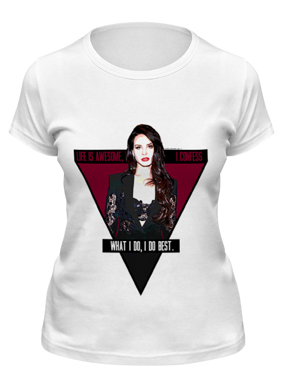 

Футболка женская Printio Lana del rey - ultraviolence era белая 2XL, Белый, Lana del rey - ultraviolence era