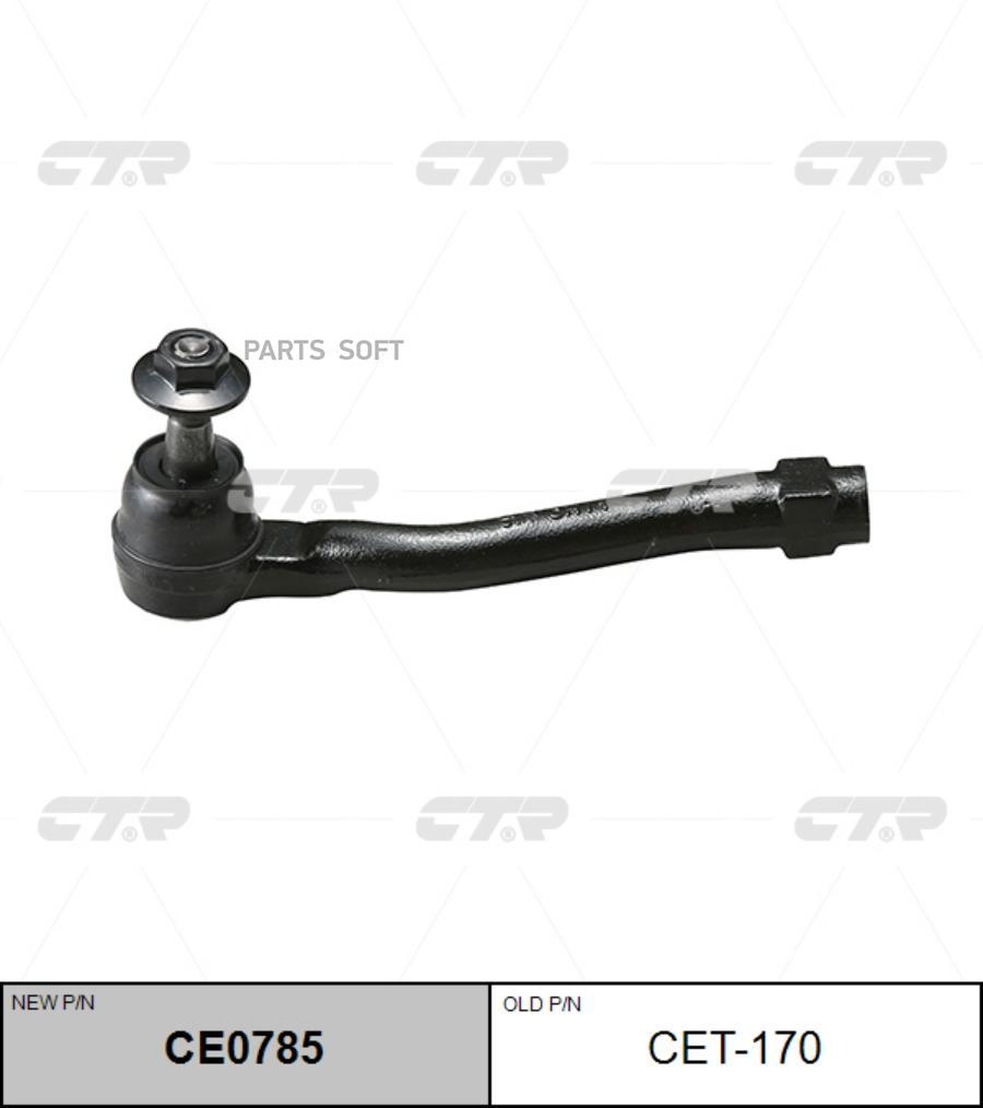 

CTR Наконечник рулевой R LEXUS LS460/600 CTR CET-170, CE0785