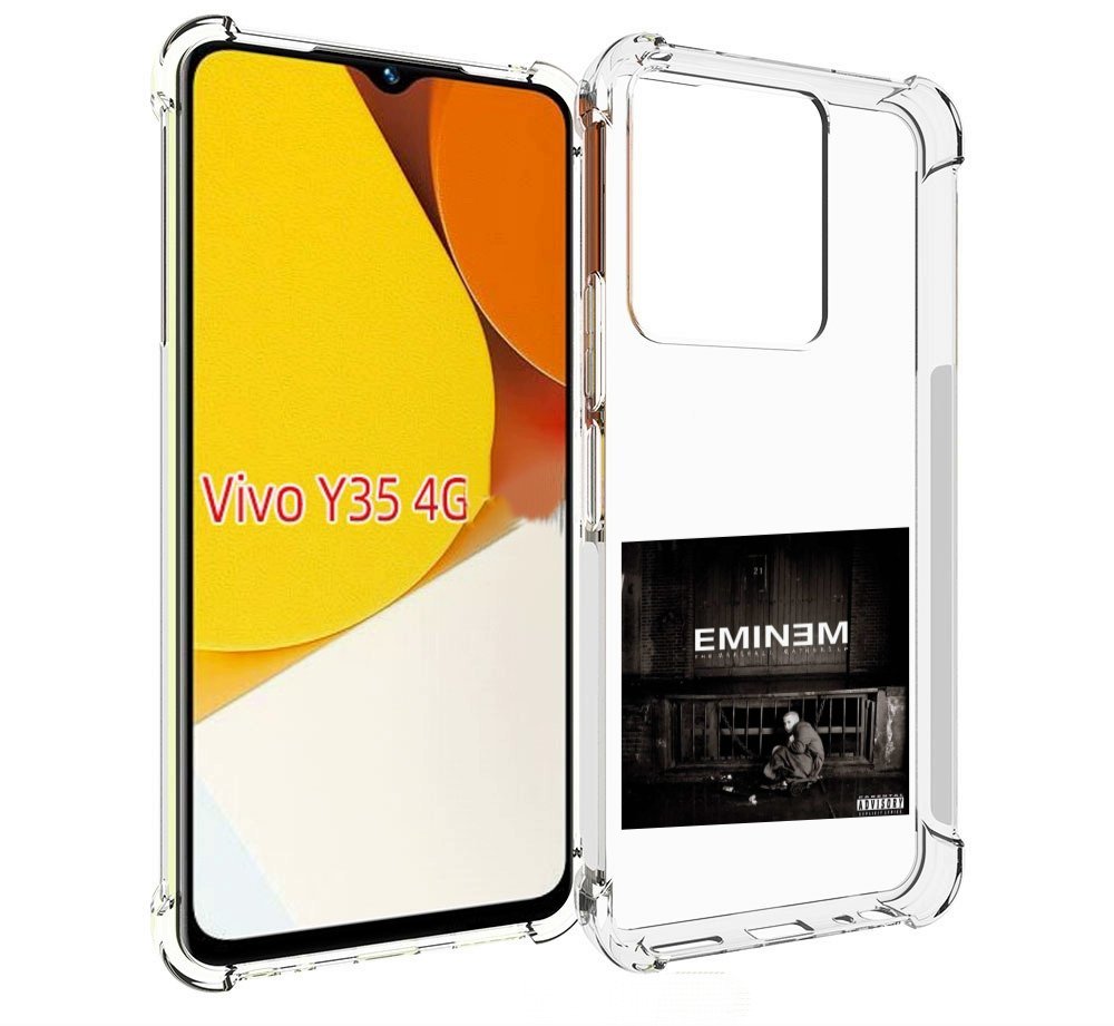 

Чехол MyPads THE MARSHALL MATHERS LP для Vivo Y35 4G 2022 / Vivo Y22, Прозрачный, Tocco