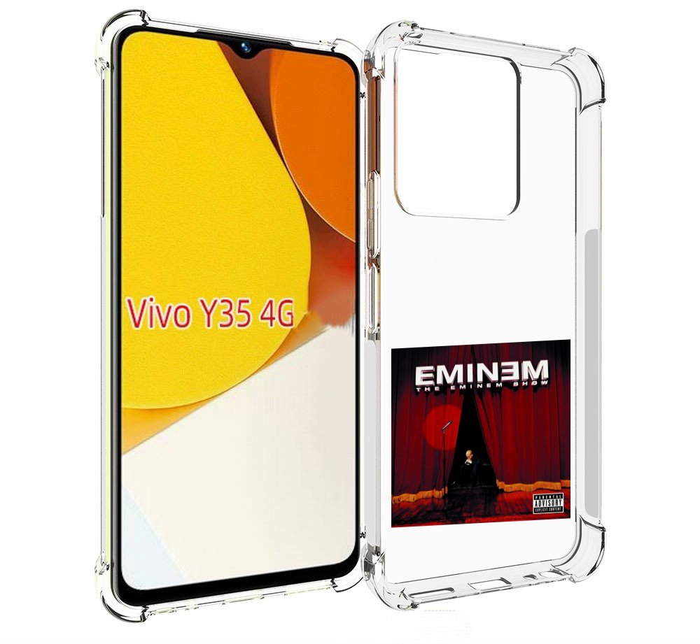 

Чехол MyPads THE EMINEM SHOW для Vivo Y35 4G 2022 / Vivo Y22, Прозрачный, Tocco
