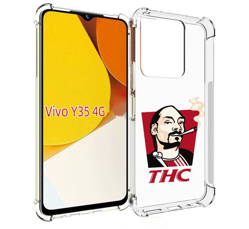 

Чехол MyPads THC для Vivo Y35 4G 2022 / Vivo Y22, Прозрачный, Tocco