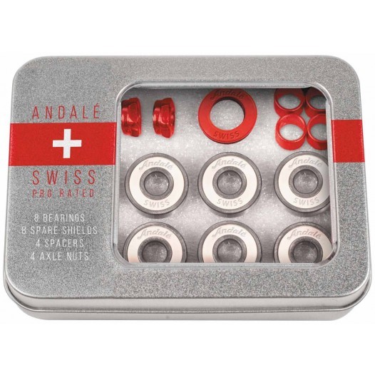 фото Подшипники andale swiss tin red 2021