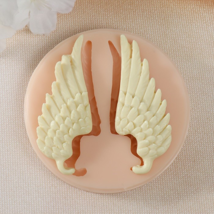 Молд силикон Арт Узор Крылья Малифисенты большие 6,5х2,4х0,5 см