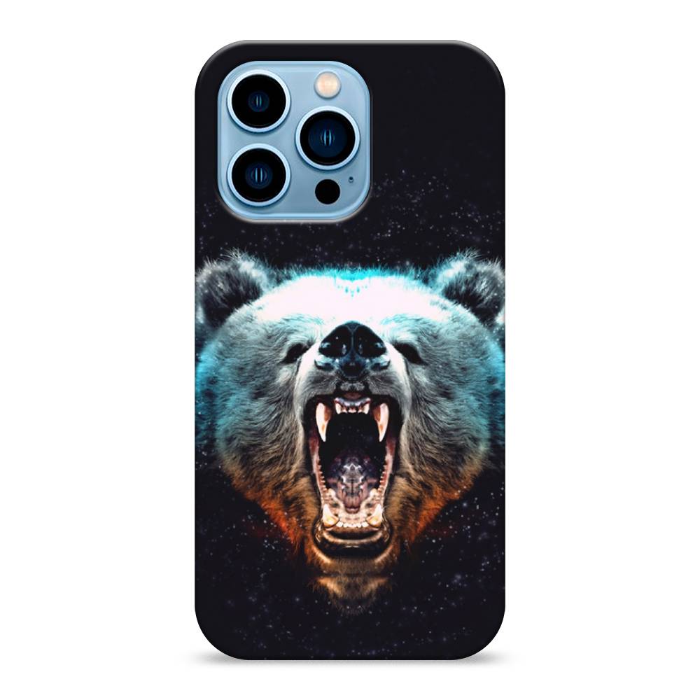

Пластиковый чехол "Медведь" на Apple iPhone 13 Pro, 14320-1