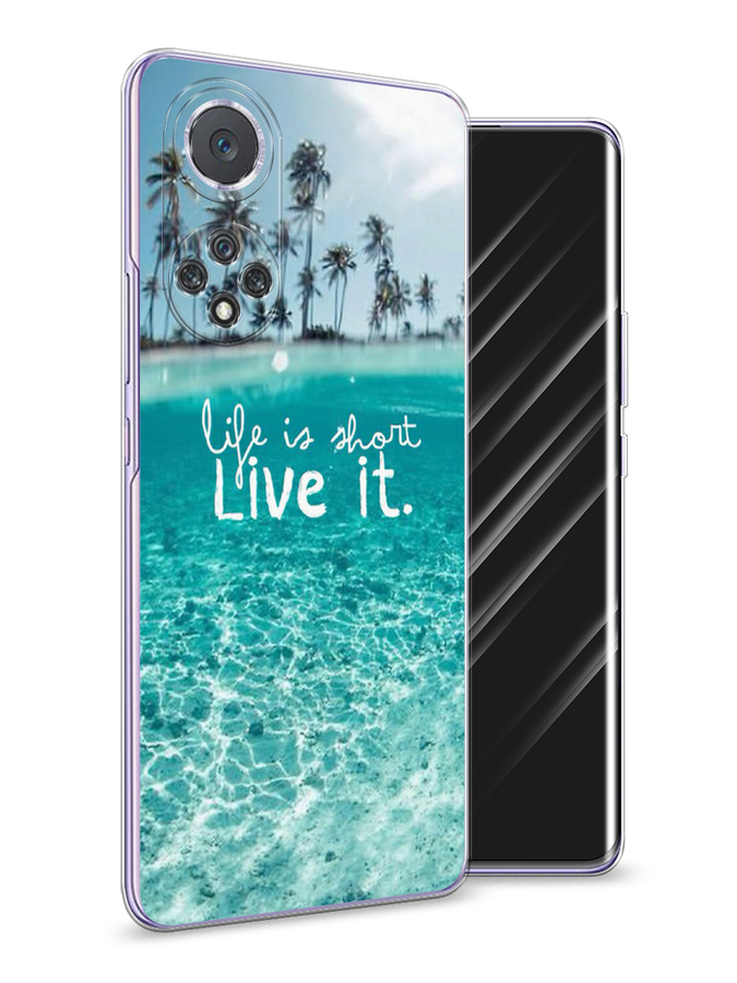 

Чехол Awog на Huawei Nova 9 "Live it", Розовый, 6106150-7