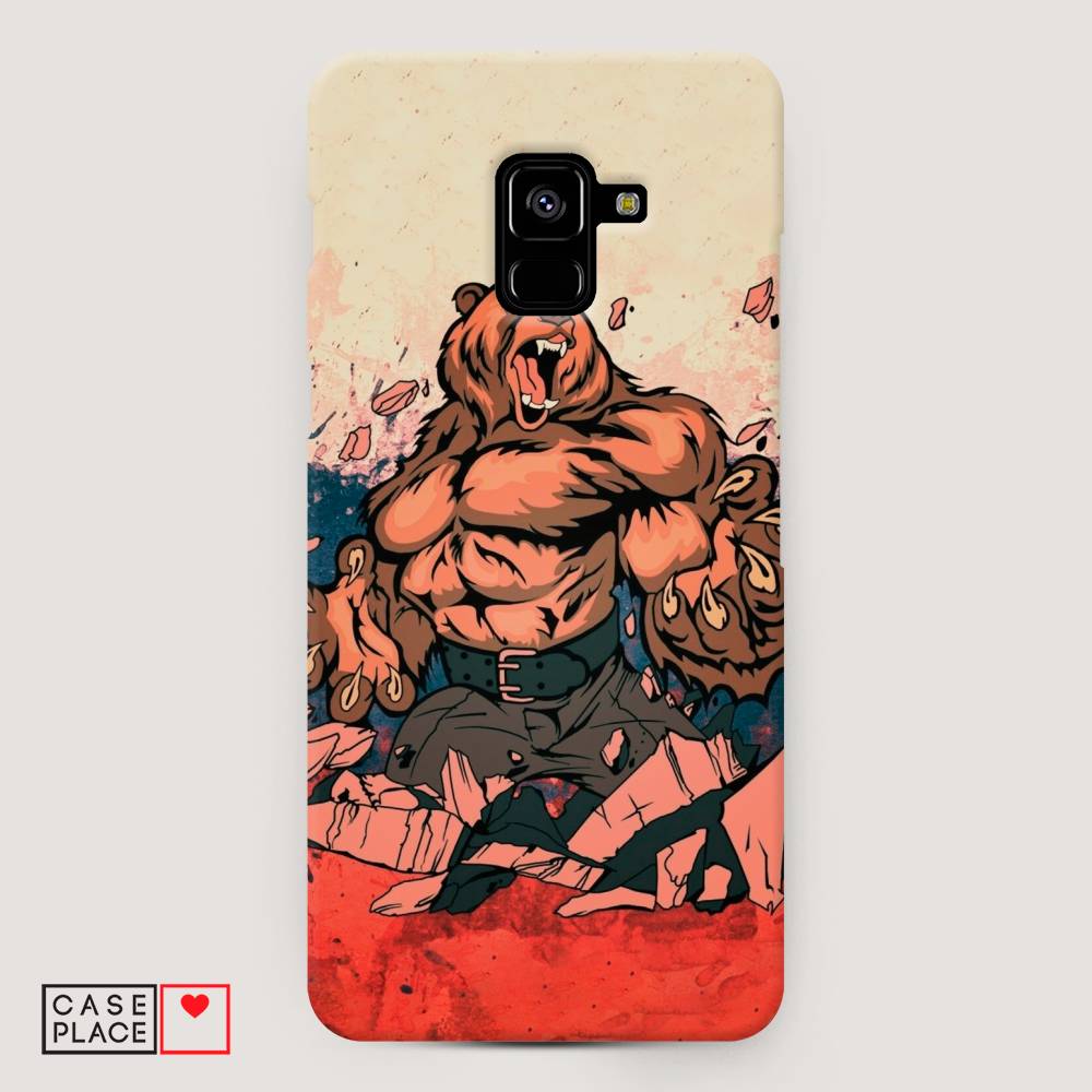 

Чехол Awog "Медведь с флагом РФ" для Samsung Galaxy A8 +