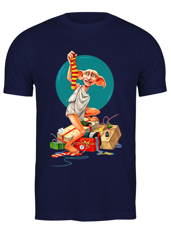 

Футболка мужская Printio ☆dobby☆ синий 2XL, ☆dobby☆