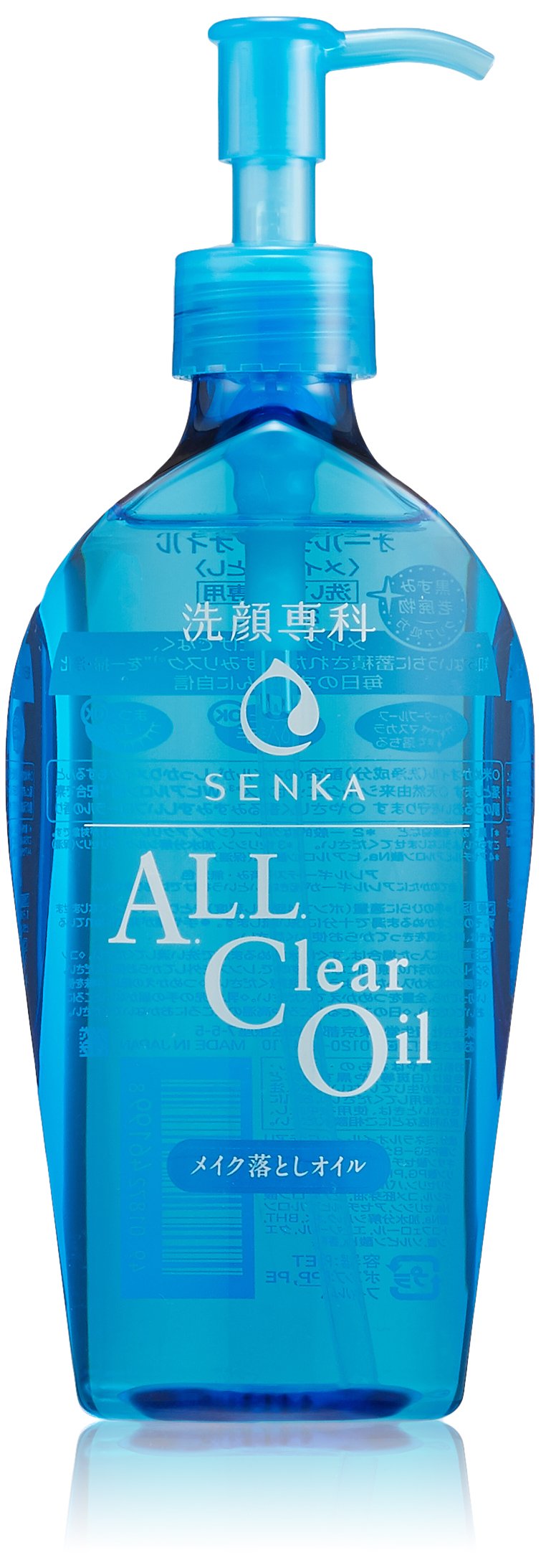 Гидрофильное масло для снятия макияжа SHISEIDO FINETODAY Senka All Clear Oil 230мл масло водорастворимое talens cobra study 40 мл