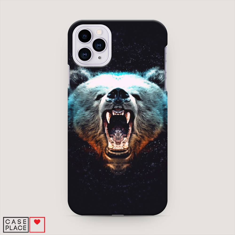 

Пластиковый чехол "Медведь" на Apple iPhone 11 Pro Max, 12220-1