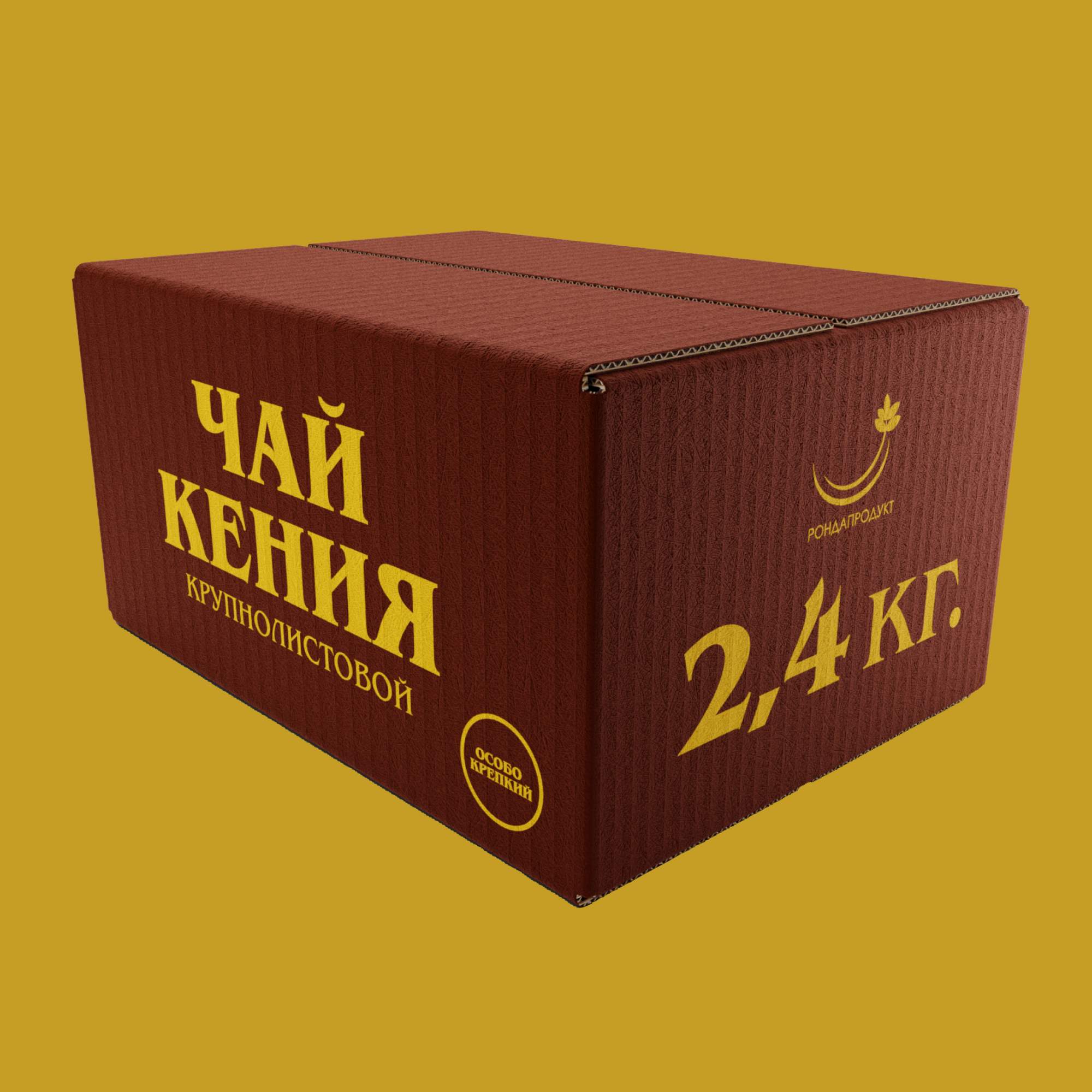 

Чай черный листовой кенийский FOP STD 0405 Рондапродукт, 2,4 кг, Чай кенийский