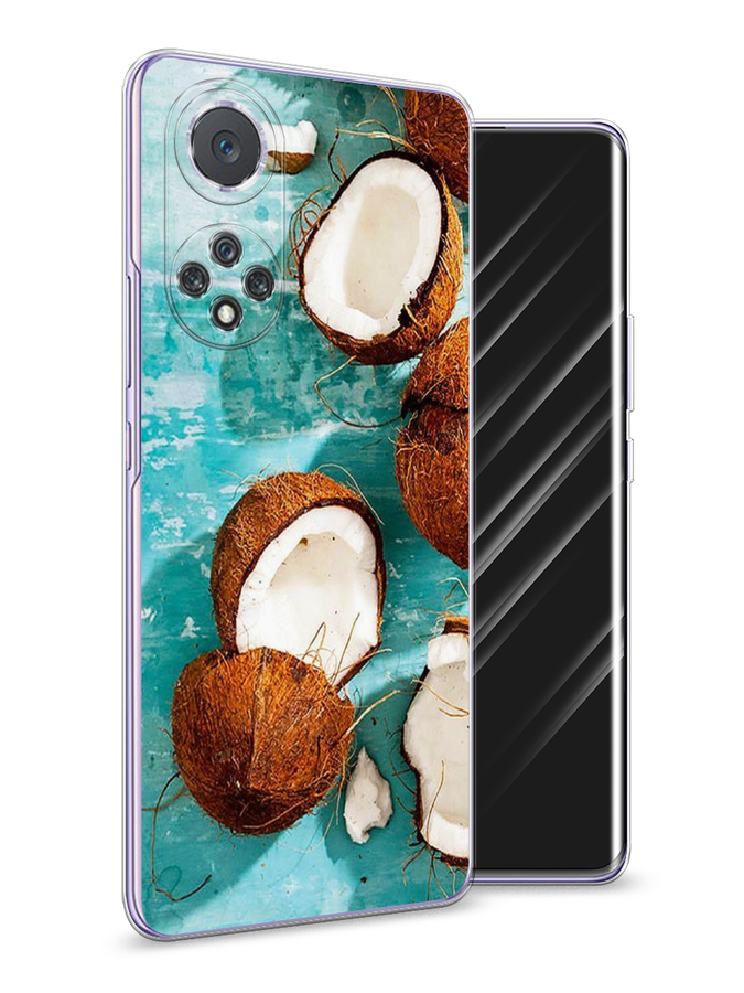 

Чехол Awog на Huawei Nova 9 "Разбитые кокосы", Коричневый, 6106150-10