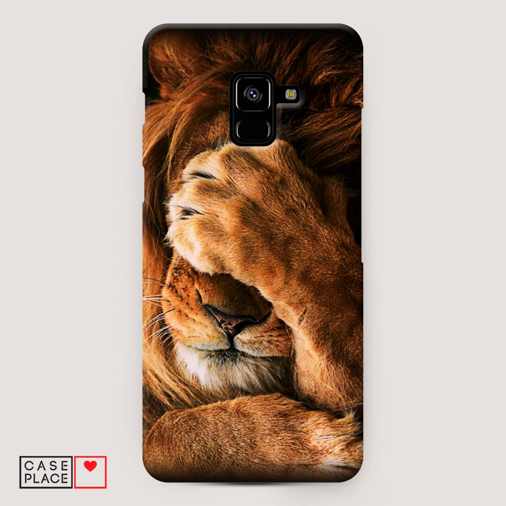 

Чехол Awog "Львиный стыд" для Samsung Galaxy A8 +